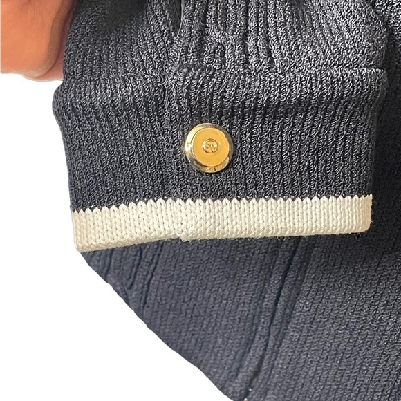 St. John sport Jackets & Coats Knit Zip Front Blazer size L - Picture 11 of 12